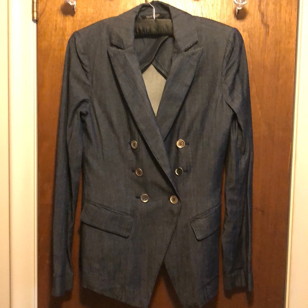 Jean blazer